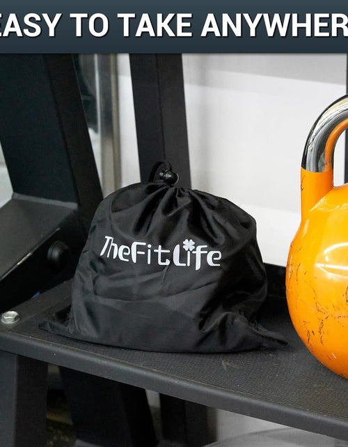 Load image into Gallery viewer, Exercise Resistance Bands with Handles - 5 Fitness Workout Bands Stackable up to 110 - 150 Lbs, Training Tubes with Large Handles, Ankle Straps, Door Anchor Attachment, Carry Bag
