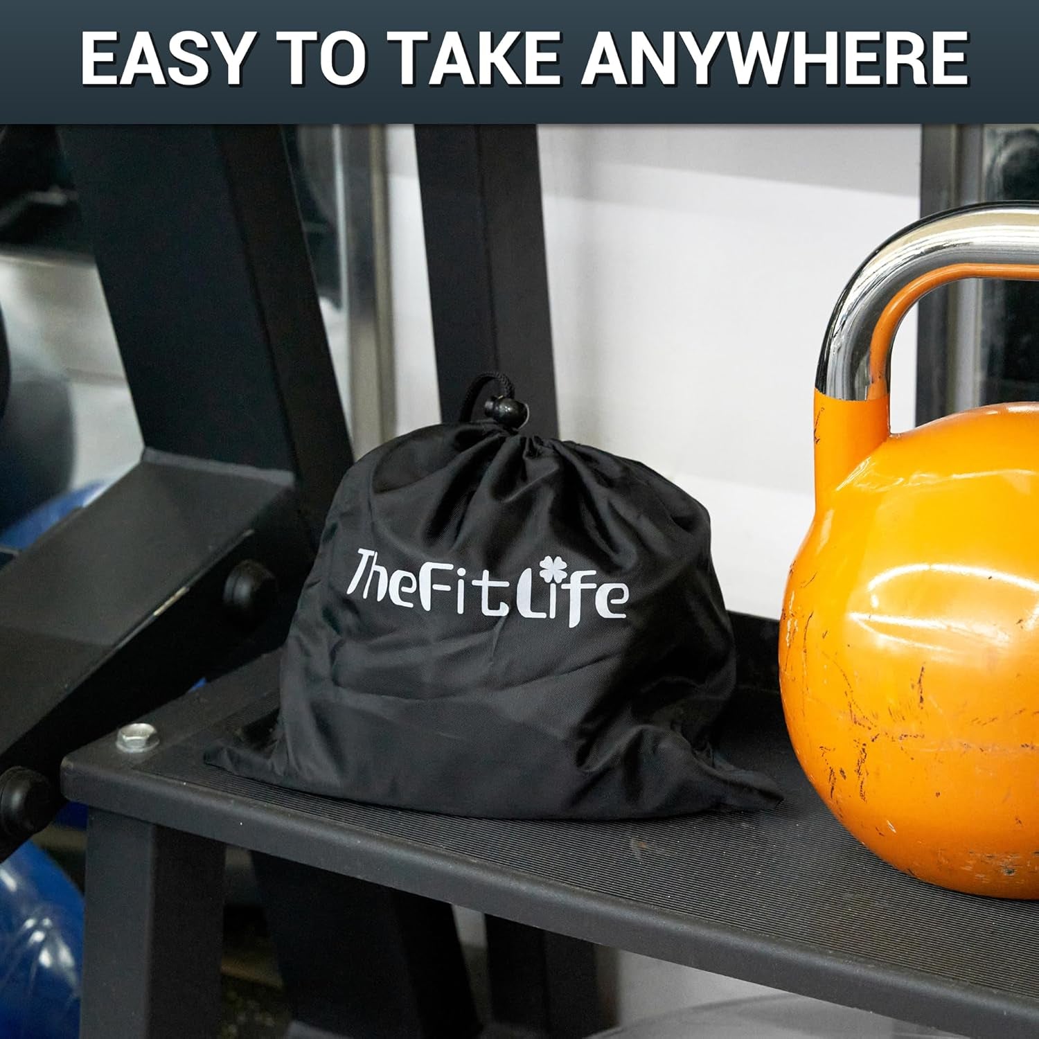 Exercise Resistance Bands with Handles - 5 Fitness Workout Bands Stackable up to 110 - 150 Lbs, Training Tubes with Large Handles, Ankle Straps, Door Anchor Attachment, Carry Bag