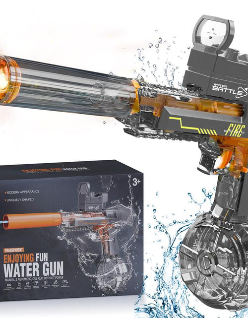 Load image into Gallery viewer, AquaBlaze™ Electric Water Blaster – LED Power Squirt Gun for Epic Summer Battles
