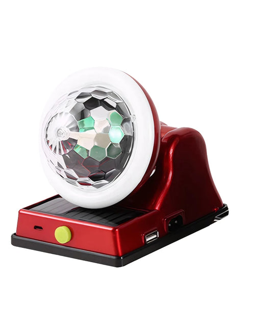 Load image into Gallery viewer, GlowOrb™ Waterproof Rotating Disco Ball Light – Colorful LED Magic for Parties &amp; Events
